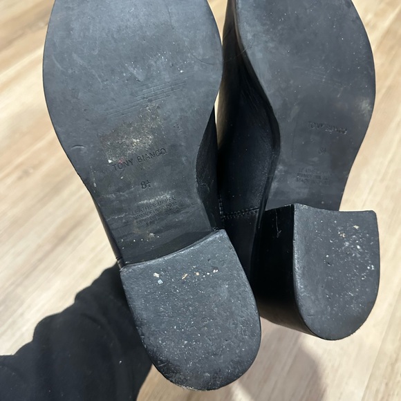 Toni Bianco leather ankle boots good condition sz 81/2 - Picture 6 of 9